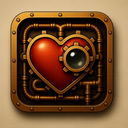 icon_technology_heart_steampunk icon preview