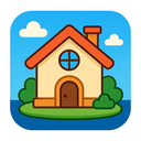 icon_technology_house_cartoon icon preview