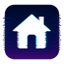 icon_technology_house_digital_glitch icon preview