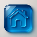 icon_technology_house_glassy icon preview