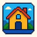 icon_technology_house_pixel_art icon preview