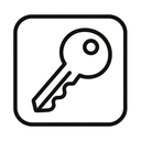 icon_technology_key_outline icon preview