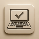 icon_technology_laptop_embossed icon preview