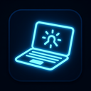 icon_technology_laptop_glow_effect icon preview