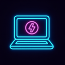 icon_technology_laptop_neon icon preview
