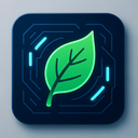 icon_technology_leaf_futuristic icon preview