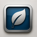icon_technology_leaf_metallic icon preview