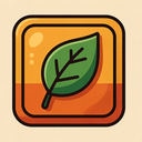 icon_technology_leaf_retro icon preview