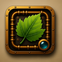 icon_technology_leaf_steampunk icon preview