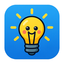 icon_technology_light_bulb_cartoon icon preview