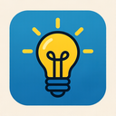 icon_technology_light_bulb_iconic icon preview