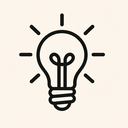 icon_technology_light_bulb_minimal_outline icon preview