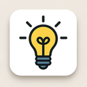 icon_technology_light_bulb_minimalist icon preview
