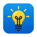 icon_technology_light_bulb_modern icon preview