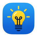 icon_technology_light_bulb_rounded icon preview