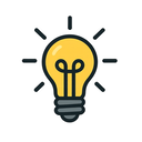 icon_technology_light_bulb_simplified icon preview