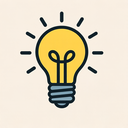 icon_technology_light_bulb_thin icon preview