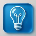 icon_technology_light_bulb_transparent icon preview