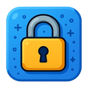 icon_technology_lock_cartoon icon preview