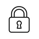 icon_technology_lock_line_art icon preview