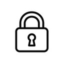 icon_technology_lock_monochrome icon preview