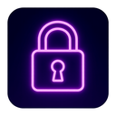 icon_technology_lock_neon icon preview