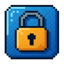 icon_technology_lock_pixel_art icon preview