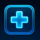 icon_technology_medical_cross_futuristic icon preview