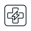 icon_technology_medical_cross_line_art icon preview