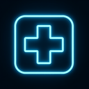 icon_technology_medical_cross_neon icon preview