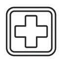 icon_technology_medical_cross_outline icon preview