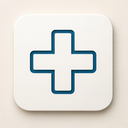 icon_technology_medical_cross_thin icon preview