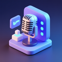 icon_technology_microphone_3d_isometric icon preview