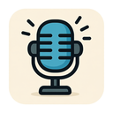 icon_technology_microphone_cartoon icon preview