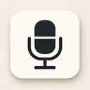 icon_technology_microphone_minimalist icon preview