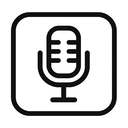 icon_technology_microphone_monochrome icon preview