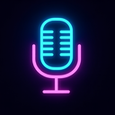 icon_technology_microphone_neon icon preview