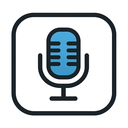 icon_technology_microphone_rounded icon preview