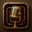 icon_technology_microphone_steampunk icon preview