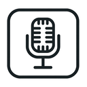 icon_technology_microphone_symmetrical icon preview