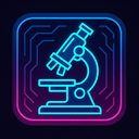 icon_technology_microscope_cyberpunk icon preview