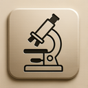 icon_technology_microscope_embossed icon preview