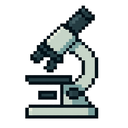 icon_technology_microscope_pixel_art icon preview