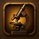 icon_technology_microscope_steampunk icon preview