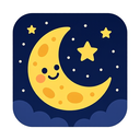 icon_technology_moon_cartoon icon preview