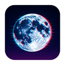 icon_technology_moon_digital_glitch icon preview