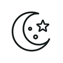 icon_technology_moon_minimal_outline icon preview