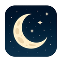 icon_technology_moon_thin icon preview