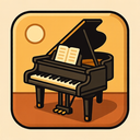 icon_technology_piano_retro icon preview