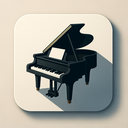 icon_technology_piano_shadow_effect icon preview